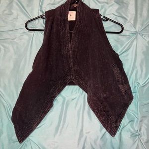 Forever21 Women’s Vest - Dark Gray Medium